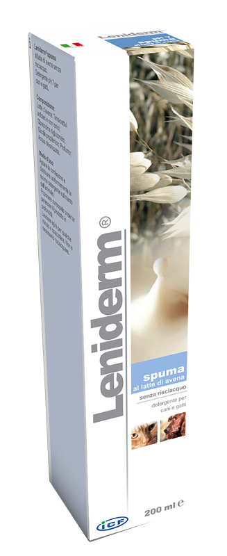 LENIDERM SPUMA DET 200ML - Farmamood