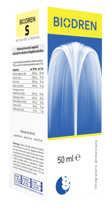 BIODREN S 50ML SOL IAL - Farmamood
