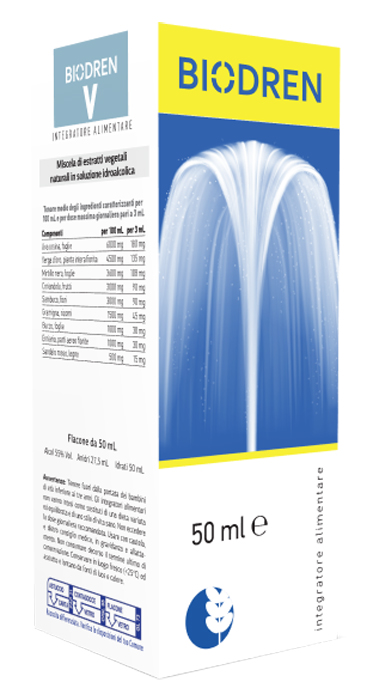 BIODREN V 50 ML - Farmamood