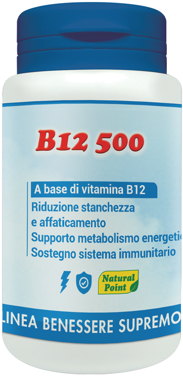 B12 500 CIANOCOBALAMINA 100 CAPSULE VEGETALI - Farmamood