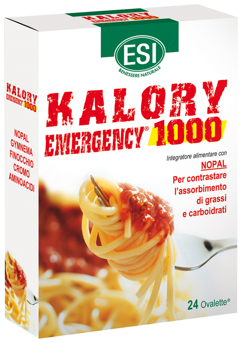 ESI KALORY EMERGENCY 1000 24 OVALETTE - Farmamood