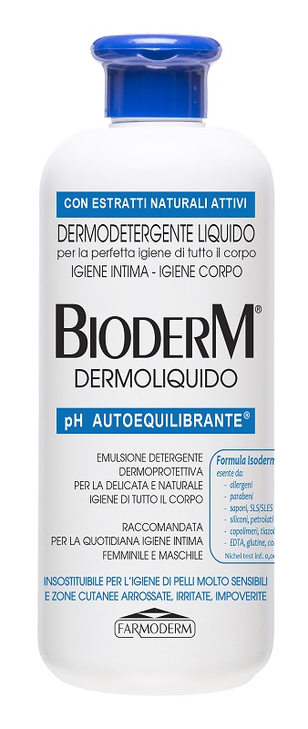 BIODERM DERMOLIQUIDO PH AUTOEQUILIBRANTE 500 ML - Farmamood