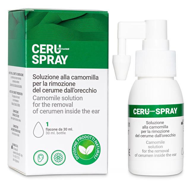 EMOLLIENTI CERUME CERU SPRAY 30ML - Farmamood