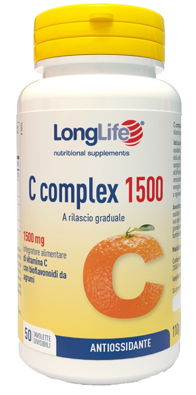 LONGLIFE C COMPLEX 1500 T/R 50 TAVOLETTE - Farmamood
