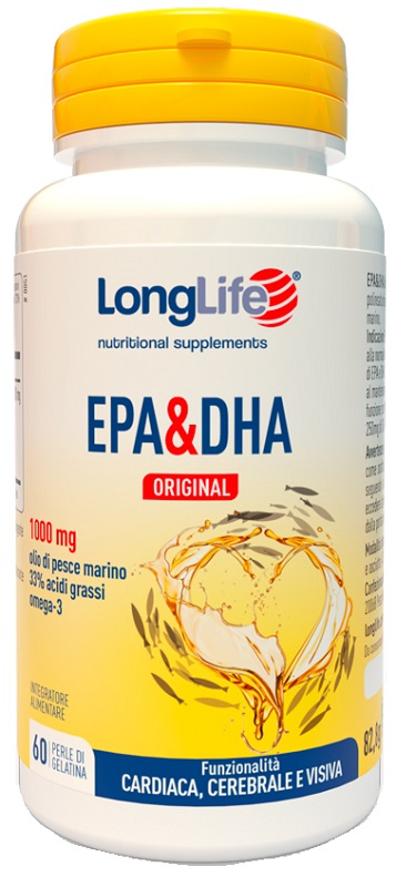 LONGLIFE EPA DHA 60 PERLE - Farmamood