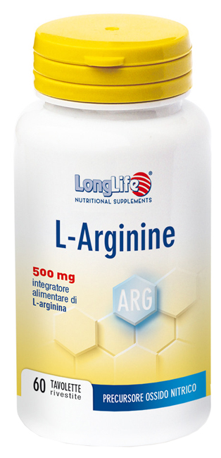 LONGLIFE L-ARGININE 60 TAVOLETTE - Farmamood