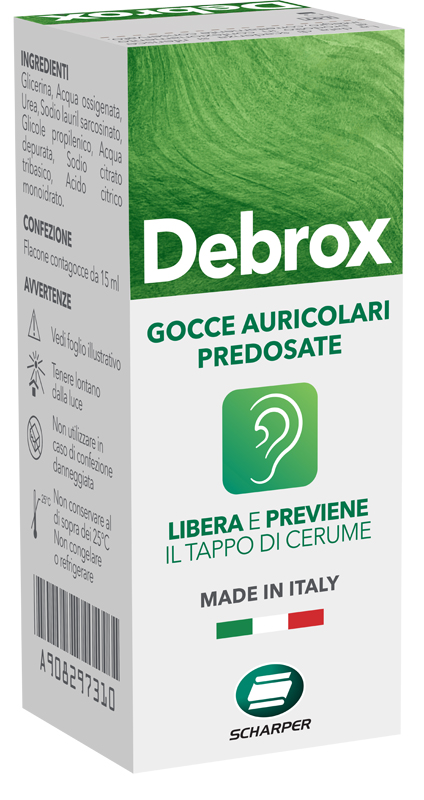 DEBROX GOCCE AURICOLARI 15 ML - Farmamood