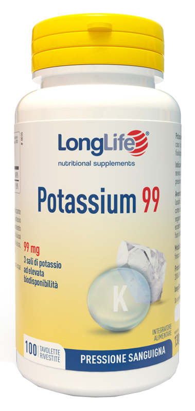 LONGLIFE POTASSIUM 99 100 TAVOLETTE - Farmamood