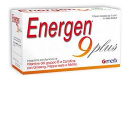 ENERGEN 9 PLUS 10 FLACONCINI 10 ML - Farmamood