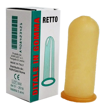 DITALE IN GOMMA RETTO 5 - Farmamood