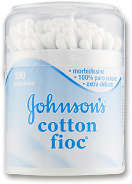JOHNSONS BABY COTTON FIOC 100 PEZZI - Farmamood