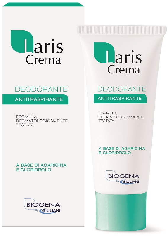 LARIS CREMA DEODORANTE ANTITRASPIRANTE 75 ML - Farmamood