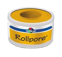 CEROTTO IN ROCCHETTO MASTER-AID ROLLPORE TESSUTO NON TESSUTO 5X2,5 - Farmamood