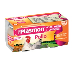 PLASMON OMOGENEIZZATO POLLO 80 G X 2 PEZZI - Farmamood