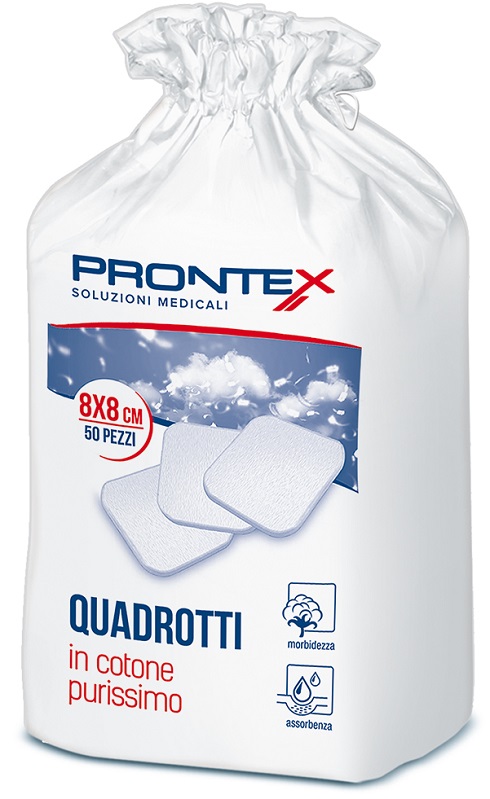 COTONE IDROFILO PRONTEX QUADROTTI - Farmamood
