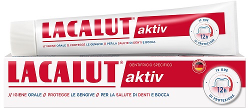 LACALUT AKTIV DENTIFRICIO 75 ML - Farmamood