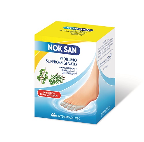 NOK SAN PEDILUVIO SUPEROSSIGENATO 25 G - Farmamood