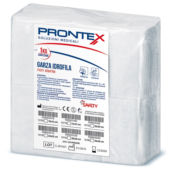 PRONTEX GARZA 20X20CM 1KG - Farmamood