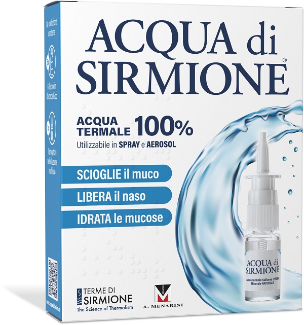 ACQUA SIRMIONE MINERALE NATURALE 6 FIALE 15 ML - Farmamood