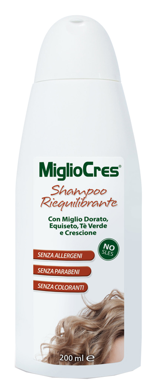 MIGLIOCRES SHAMPOO RIEQUILIBRANTE 200 ML - Farmamood