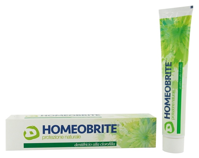 HOMEOBRITE DENTIFRICIO ALLA CLOROFILLA 75 ML - Farmamood