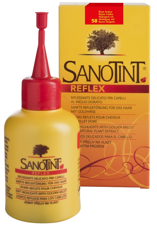 SANOTINT REFLEX ROSSO MOGANO 80 ML - Farmamood