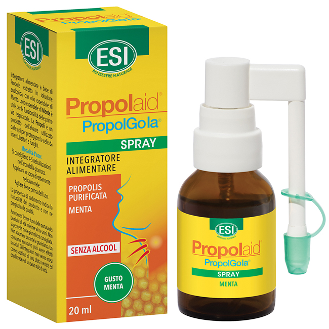 ESI PROPOLAID PROPOLGOLA SPRAY 20 ML - Farmamood