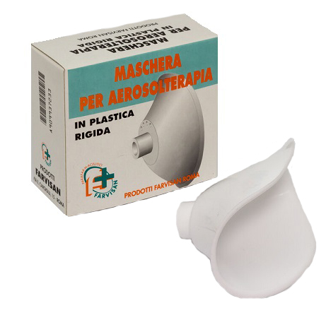 MASCHERA IN PLASTICA. RICAMBIO PER AEROSOLTERAPIA - Farmamood