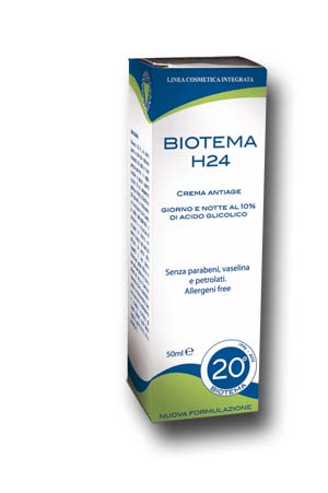 BIOTEMA H24 CREMA ACIDO GLICOLICO 10% 50 ML - Farmamood