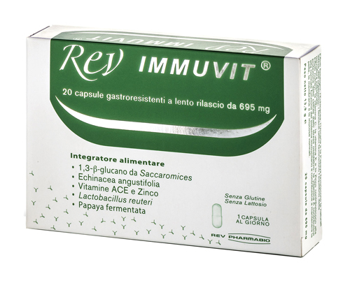 REV IMMUVIT 20 CAPSULE - Farmamood