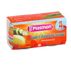 PLASMON OMOGENEIZZATO CAROTA/PATATA/ZUCC 80 G X 2 PEZZI - Farmamood