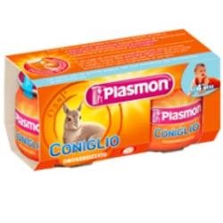 PLASMON OMOGENEIZZATO CONIGLIO 4 X 80 G - Farmamood