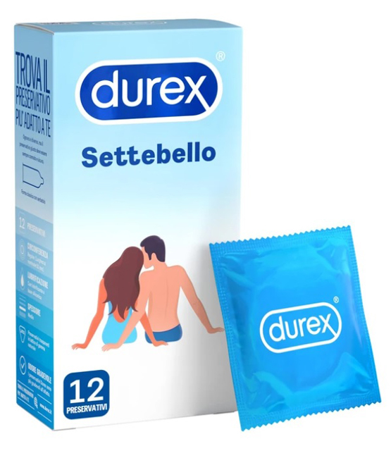 PROFILATTICO DUREX SETTEBELLO CLASSICO 12 PEZZI - Farmamood
