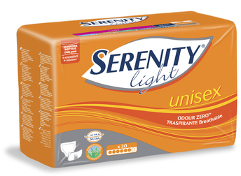 PANNOLONE PER INCONTINENZA SERENITY UNISEX 30 PEZZI - Farmamood