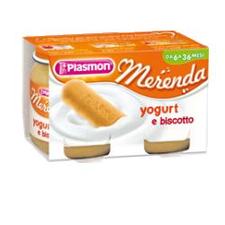 PLASMON OMOGENEIZZATO YOGURT BISCOTTO 120 G X 2 PEZZI - Farmamood