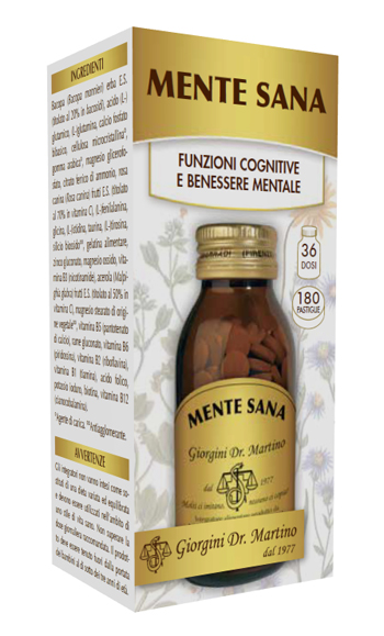 MENTE SANA 180 PASTIGLIE - Farmamood