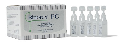 RINOREX FC SOLUZIONE SALINA IPERTONICA 7% 30 FIAL DA 5 ML - Farmamood