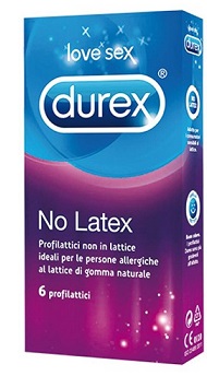 PROFILATTICO DUREX NO LATEX 6 PEZZI - Farmamood