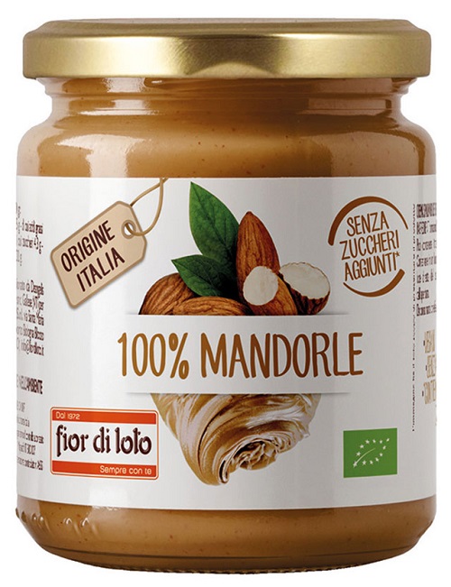 FIOR DI LOTO CREMA 100% DI MANDORLE TOSTATE - Farmamood