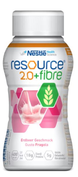 RESOURCE 2,0 + FIBRE FRAGOLA 200 ML - Farmamood