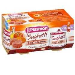 PLASMON SUGHETTO RAGU' DI MANZO 80 G X 2 PEZZI - Farmamood