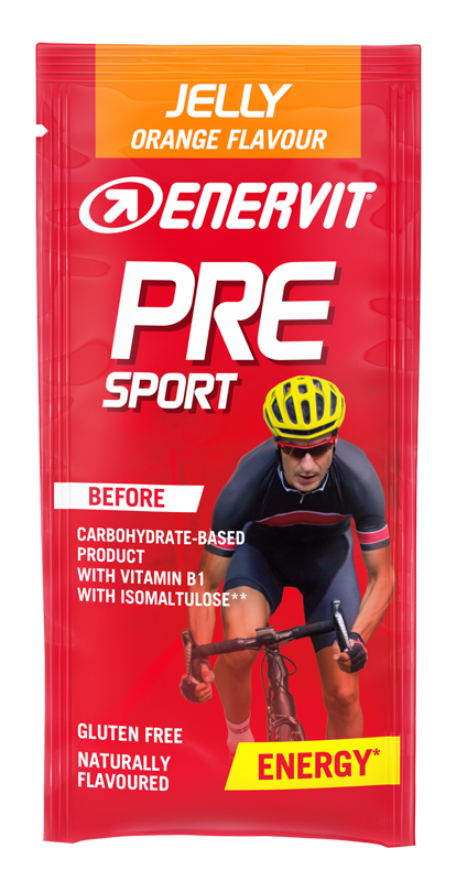 ENERVIT PRESPORT GELATINA ARANCIA 1 PEZZO - Farmamood