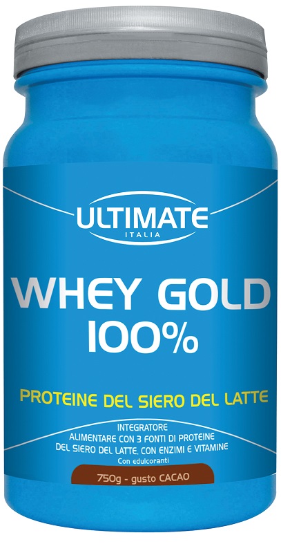 WHEY GOLD 100 % CACAO 750 G 1 PEZZO - Farmamood