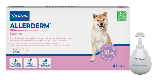 ALLERDERM SPOT ON CANI SUPERIORI A 10 KG 6 PIPETTE 4 ML - Farmamood