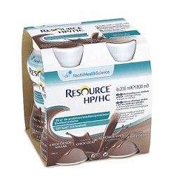 RESOURCE HP/HC CIOCCOLATO 4 BOTTIGLIE 200 ML - Farmamood