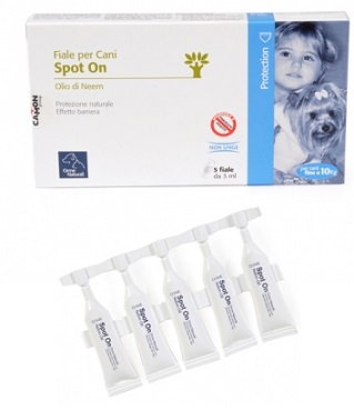 PROTECTION SPOTON CANE 0-10 KG 5 X 3 ML - Farmamood