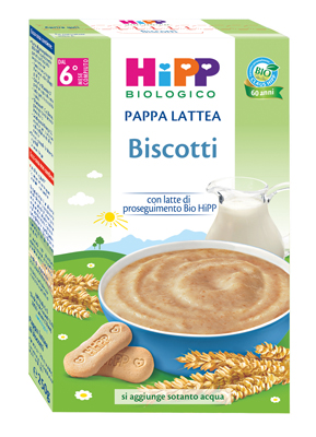 HIPP BIO PAPPA LATTEA BISCOTTI 250 G - Farmamood