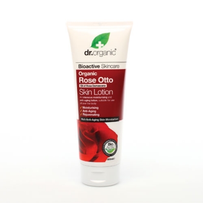 DR ORGANIC ROSE OTTO ROSA SKIN LOTION LOZIONE CORPO 200 ML - Farmamood