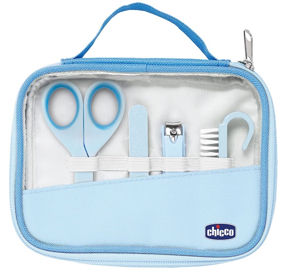 CHICCO SET UNGHIE BAMBINO AZZURRO-VERDE - Farmamood
