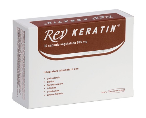 REV KERATIN 30 CAPSULE - Farmamood